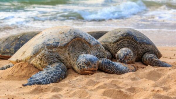 Laniakea Beach – The Top Spot for Seeing Hawaiian Green Sea Turtles