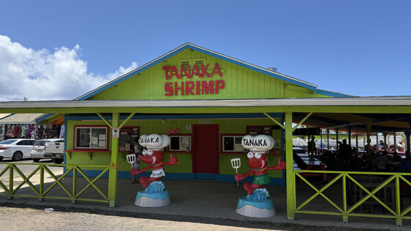 Tanaka Kahuku Shrimp – Famous Garlic Shrimp Voted One of the Top 5 Lunches in the U.S.