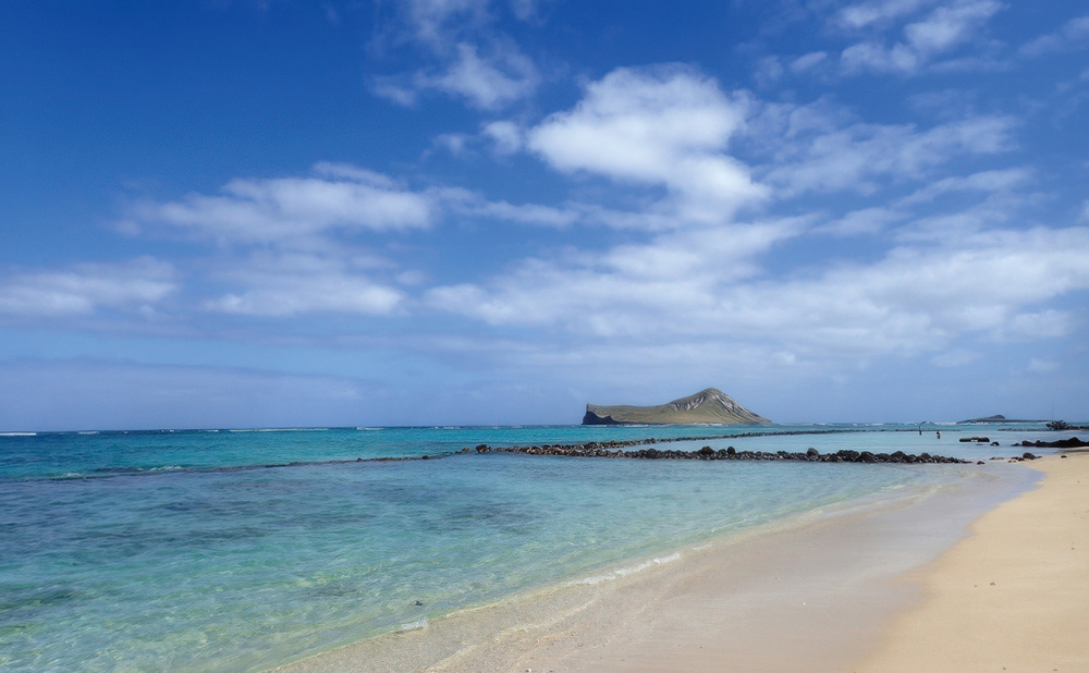 Kaiona Beach – A Hidden Beach with Crystal Clear Water Where You Can Swim with Sea Turtles