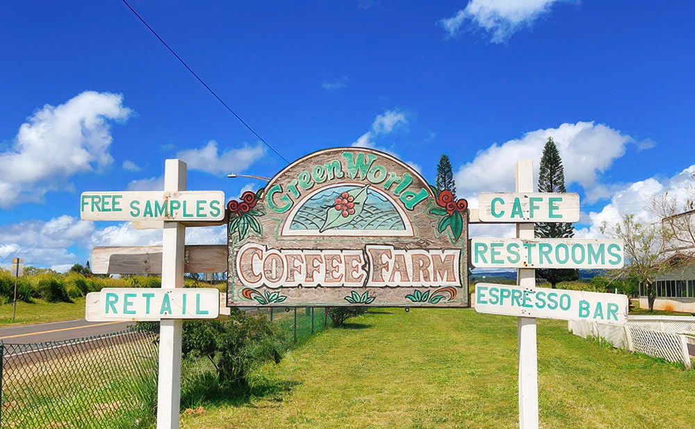 Green World Coffee Farm - Authentic Hawaiian Coffee Grown in the North Shore